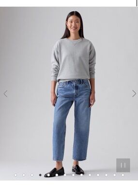 Levi's 501 90s Ankle Jeans in “By Your Side” Wash - 27 x 27